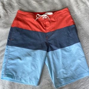 MENS PERFECT CONDITION SWIM SHORTS! 🧡💙